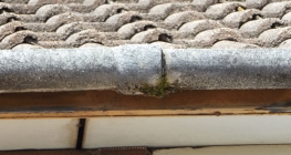 Asbestos gutters